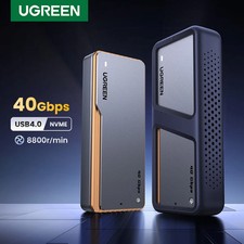 UGREEN M.2 NVMe SSD Enclosure USB4.0 40Gbps Aluminum Case 4TB Support picture