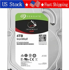 New Seagate ST4000VN008 IronWolf 4TB 5900RPM 3.5