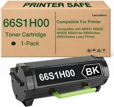 66S1H00 Black Toner Cartridge High Yield Replacement for Lexmark 66S1H00 Toner picture
