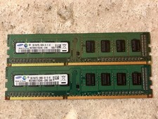 Gently Used Samsung 4GB PC3-10600U-09-10-A0 Desktop Ram Kit picture