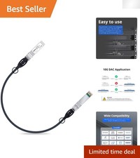 Versatile 10Gbps SFP+ Twinax Cable - 0.5m Length, Plug & Play for Datacenter Use picture