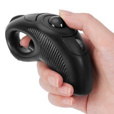 Wireless USB Handheld Finger Trackball Mouse with Laser Pointer Battery Powered picture