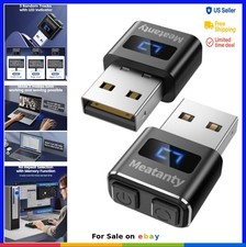 USB Mouse Jiggler 2 Pack Metal Automatic Mover Undetectable 3 Modes LED Screen picture