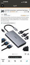 HODO USB C Docking Station Triple Monitor HDMI DP VGA 100W PD Open Box picture