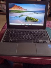 Dell Chromebook 3100 11.6'' (32GB N4020 1.1GHz 4GB RAM) NON TOUCH GOOD RUNNING picture