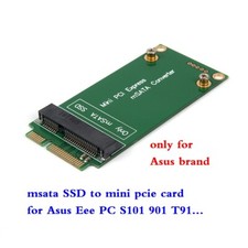 3x5cm mSATA to 3x7cm Mini PCI-E SATA SSD Adapter for Asus Eee PC S101 901 T91 picture