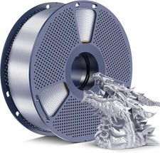 SUNLU Silk PLA+ Filament 1.75mm, Chrome Like Gloss Finish, Smooth Silk Texture, picture
