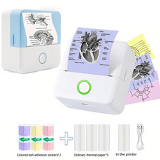 **Wireless Mini Thermal Printer 200DPI USB Rechargeable Label Maker** picture