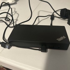 Lenovo Docking Station THINKPAD USB-C DOCK, Pls See Photos picture
