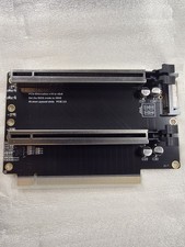 New PCIe3.0 x16 1 to 2 Expansion Card Gen3 Split Card Bifurcation x16 to x8x8 picture