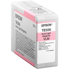 Epson UltraChrome HD Ink Cartridges Vivid Light Magenta 80ml Pack of Nine picture