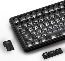 HITIME XVX Purple Clear Keycaps 119 Keys Cherry Profile MX Mechanical picture