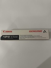 Canon NPG-11 Toner Cartridge Black OEM NP6012 NEW IN BOX picture
