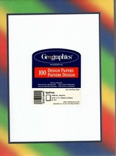 Rainbow Rainbows Prism LGBTQ Theme Designer Letter Computer Paper - 100 sheets picture