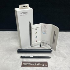 Wacom Pro Pen slim KP301E00DZ EMR Stylus w/Genuine Box Case Japan Tested Working picture