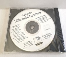 Differential Equations Windows Multimedia CD-ROM Pro One Software NEW SEALED picture