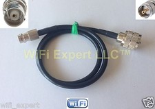 RG58 LOW LOSS COAX RF CABLE UHF MALE PL-259 TO BNC FEMALE 4-60