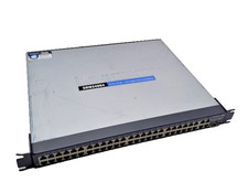 Cisco Linksys SRW248G4 V1.1 48-Port Gigabit Switch w/ WebView + POWER CORD picture