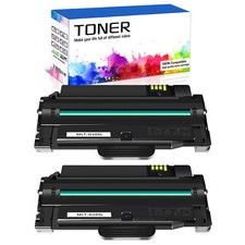 2PK MLT-D105L 105L Toner for Samsung ML-1910 SCX-4600 ML-1915 ML-2525 SCX-4623F picture