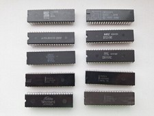 collection of vintage MCU and ICs new old stock Zilog Intel AMD Toshiba QTY: 10 picture