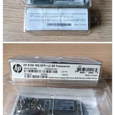 lof of 130 NEW JD092B HP X130 10G SFP+LC SR Transceiver Module picture
