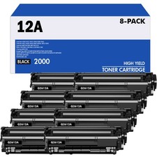 Q2612A Black Toner Cartridge for HP 12A LaserJet 3055 M1319 M1319f MFP Printers picture
