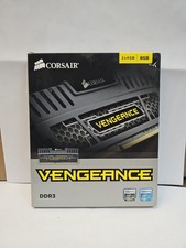 Corsair Vengeance DDR3 8gb Kit 2x4gb New Old Stock RAM MEMORY CMZ8GX3M2A1600C9 picture