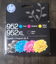 HP 952XL/952 (N9K28AN) Ink Cartridge - Combo Pack EXPIRES NOVEMBER 2027 picture