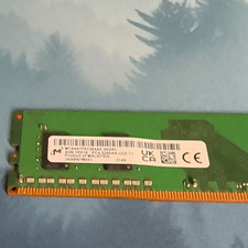 Micron 4GB (1x4GB) DDR4-3200 PC4-3200AA DIMM Unbuffered MTA4ATF51264AZ picture