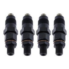 4 PCS Fuel Injectors for Kubota ZD25F ZD28 ZD28F ZD326P ZD326RP ZD326S ZD331 picture