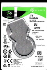 ST2000LM015 P/N: 2E8174-501 F/W: 0001 S/N: ZDZE TK 2TB OCT 2020 THAILAND SEAGATE picture