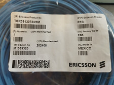 Ericsson TSR3913072/20M BB CSR 20Meter Blue Fiber Patch Cable 2G657 LC-LC Duplex picture
