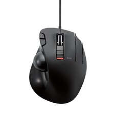 ELECOM EX-G Wired Trackball Mouse, Ergonomic, Thumb Control, Smooth Tracking ... picture