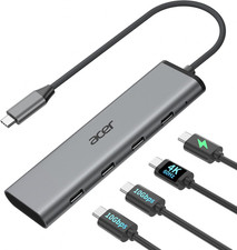 Acer 10Gbps USB C Hub with 4K@60Hz USB-C Display Output for Laptop picture