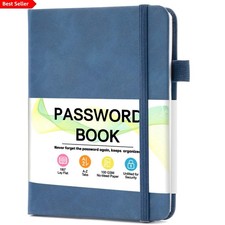 Secure and Stylish Password Journal - 4.3