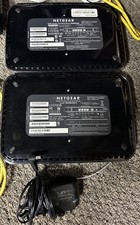 2 NetGear WNDR3400 &V2 N600 Dual Band Wireless Router W) Power Cords picture