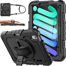 SEYMAC Stock Case for Ipad Mini 7 (A17 Pro) 2024/ Mini 6 8.3'' with Screen Prote picture