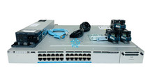 Cisco WS-C3850-24XU-L 24-Port 100Mbps/1/2.5/5/10 Gbps UPOE-Lifetime WRNT picture