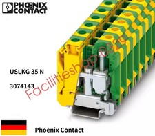 50pcs Phoenix Grounding Terminal USLKG 35N-3074143 Yellow-green Terminal Block picture