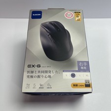 ELECOM EX-G 2.4GHz Silent Wireless Mouse, M, Black, M-XGM30DBSKBK picture
