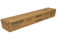 New Genuine Sealed Box Toshiba T-FC75U-C Cyan Toner Cartridge We Ship Fast picture