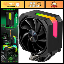High-Performance CPU Air Cooler, 120mm ARGB Fan, Compatible with AMD & Intel LGA picture