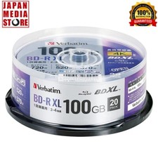 Verbatim Blu-ray Disc 20 Spindle 100GB 4X Speed BD-R XL Printable VBR520YP20SD4 picture