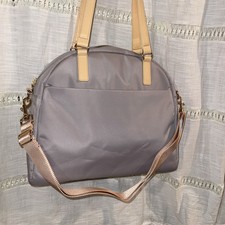 Epic eBags Gray Messenger Zip Close Pockets Laptop School Office Bag Travel picture