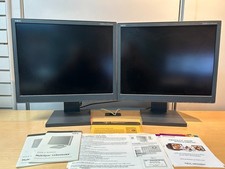 Pair of NEC LCD2060NX 20-inch LCD Monitor with stands - EXCELLENT CONDITION picture