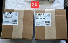 Chief PAC260W Digital Media Player DMP Wall Mount. 2-PACK. BRAND-NEW picture