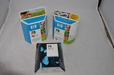 HP 78 Tri-Color Ink Cartridge C6578AN Genuine- Lot 3 New Sealed Box Expire 06 21 picture