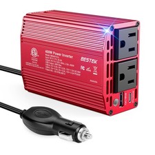 400W Car Power Inverter DC 12V to AC 110V Car Charger Plug Adapter - BESTEK picture