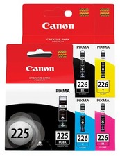 GENUINE Canon PGI-225 CLI-226 Ink 5 Pack for PIXMA iP4820 IP4850 iP4950 MG5320 picture