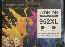 2PK 952XL Black Ink Cartridge for HP OfficeJet Pro 7730 7740 8200 8210 8216 8218 picture
